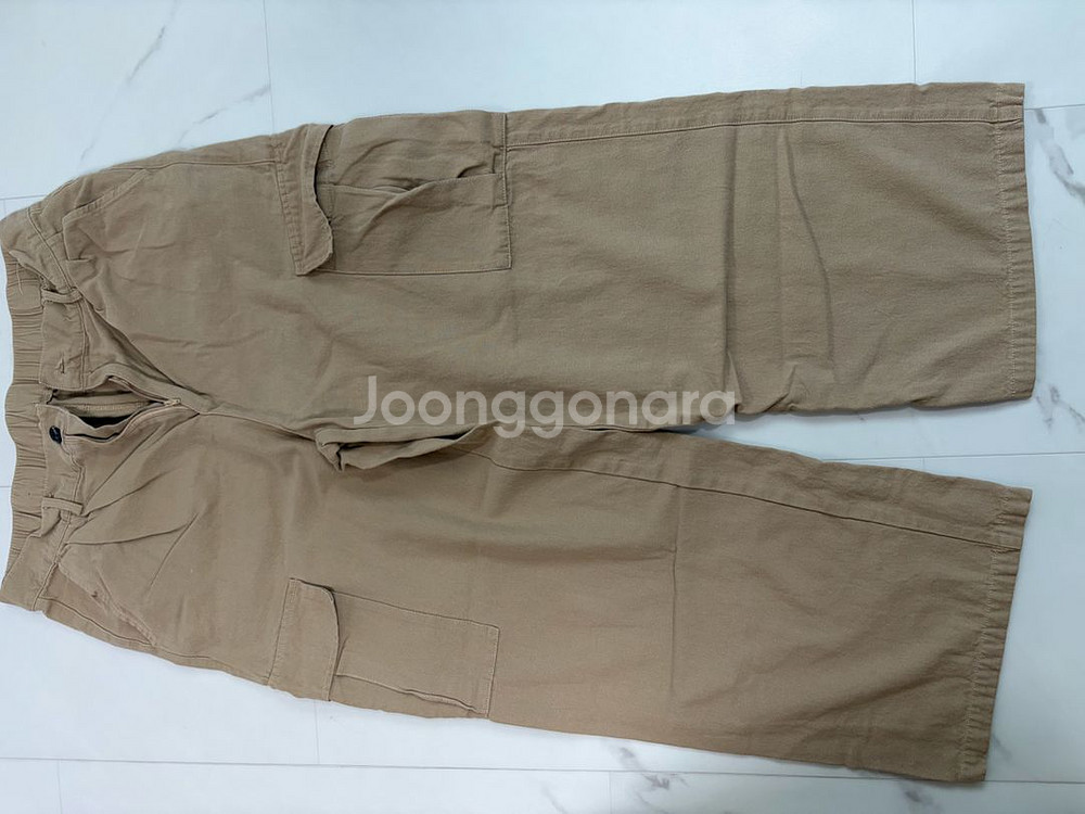 굿라이프웍스 와이드 카고 팬츠--1