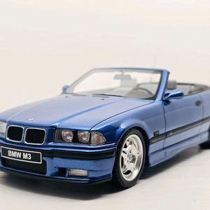 1/18 otto 오또모빌 bmw e36 m3 컨버터블 다이캐스트 판매합니다.