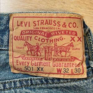 Levis LVC 블랙잭 32/30 극미중고 판매
