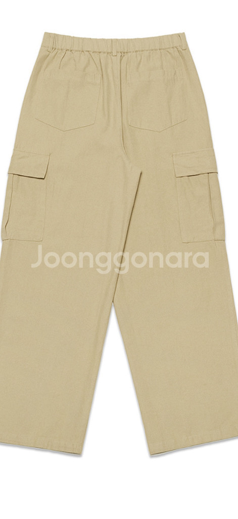 굿라이프웍스 와이드 카고 팬츠--4