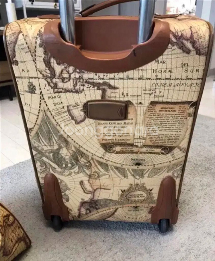 서울 스위스몽크로스 기내용 캐리어+보스턴가방--2