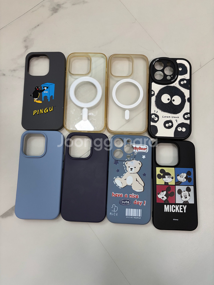 아이폰14프로 128GB + 케이스 세트--1