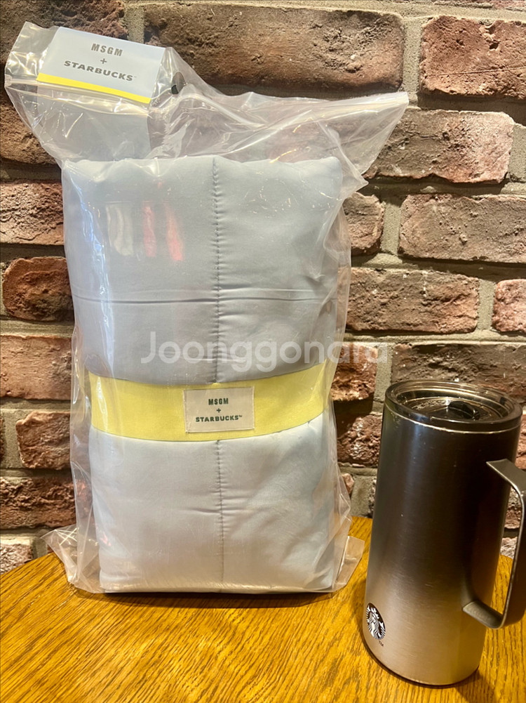 스타벅스 + MSGM 블랭킷 (그린)--1
