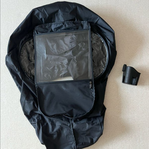 타보 유모차 방풍커버, 컵홀더