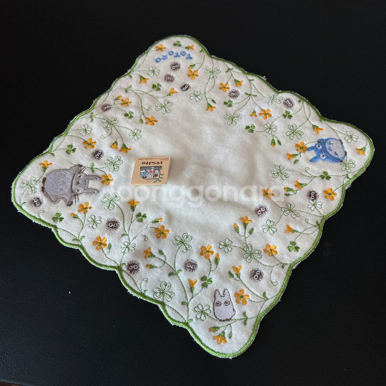 지브리 이웃집 토토로 손수건 캐릭터 타월 타올 일본 현지 정품 새제품 팝니다.--1