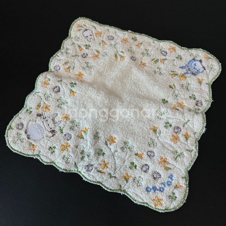 지브리 이웃집 토토로 손수건 캐릭터 타월 타올 일본 현지 정품 새제품 팝니다.--2