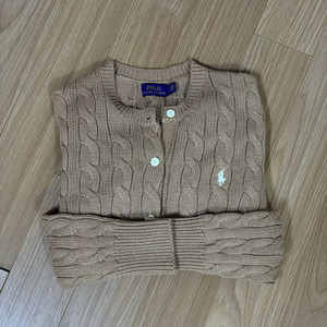 폴로 랄프로렌 케이블 니트 가디건