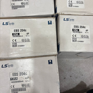 LS 누전차단기 EBS204c 125A 4P