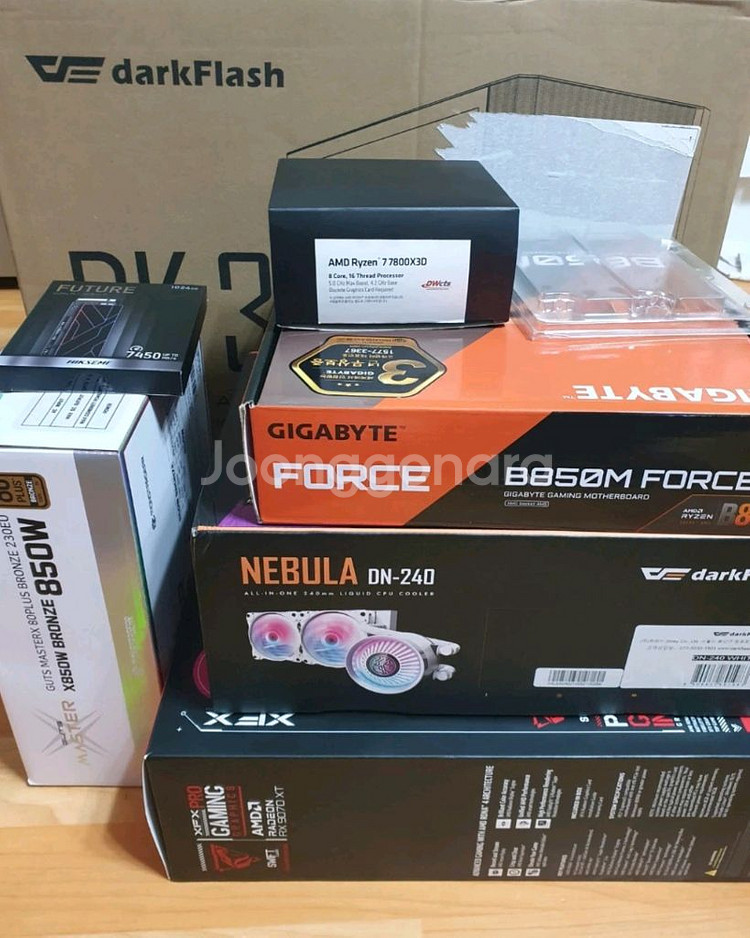 7800x3d rx9070xt 컴퓨터 본체--4