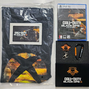 ( 한정판) PS 플스 콜오브듀티 블랙옵스6 스페셜 에디션 예약특전 풀패키지
