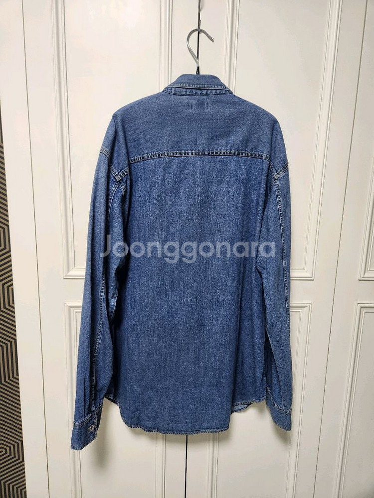 (2XL)리바이스 남성 데님 셔츠 청남방--1