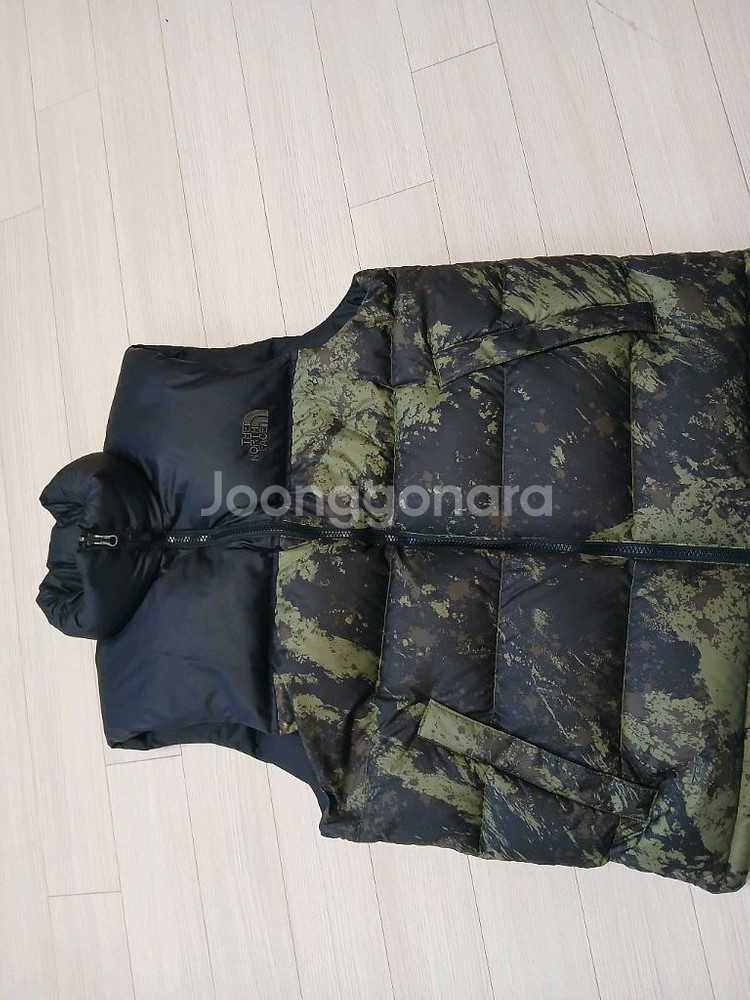 노스페이스 패딩 조끼--0