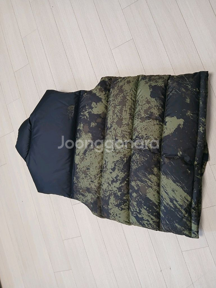 노스페이스 패딩 조끼--1