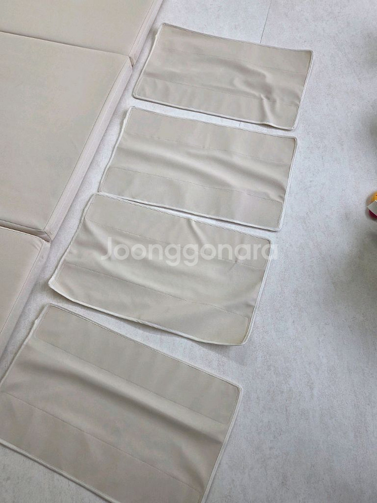 주다르 프렌치바닐라 프리미엄 아기침대--3