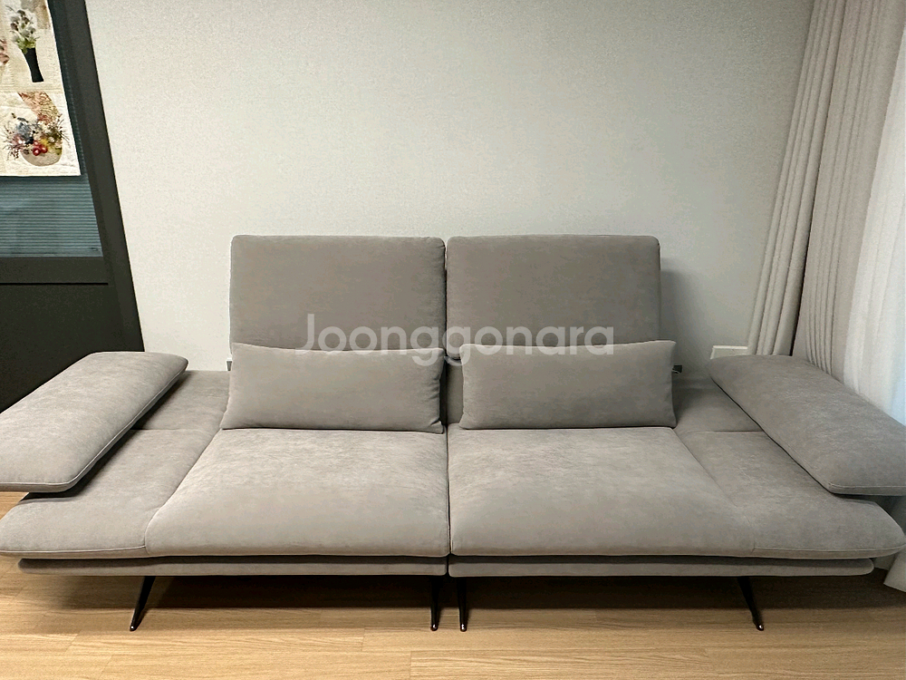 에싸 카시미라 소파 3인 스툴포함--1