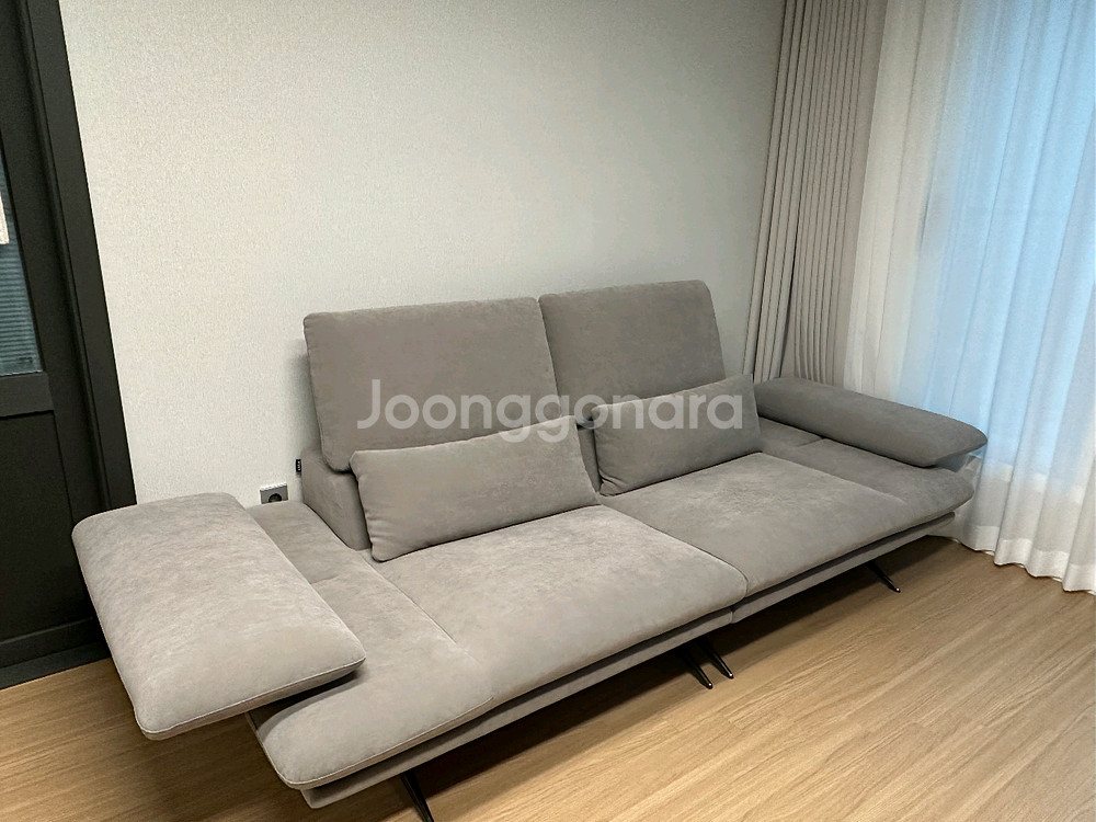 에싸 카시미라 소파 3인 스툴포함--2