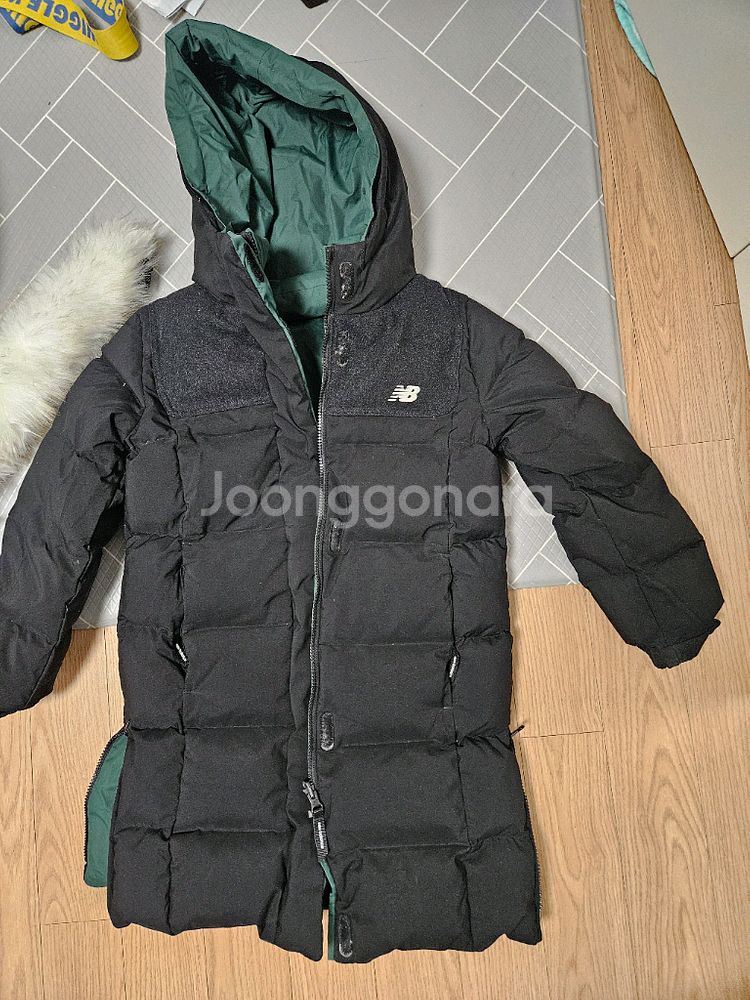 뉴발란스키즈 롱패딩 145--1