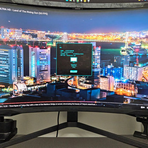 삼성 32인치 게이밍 모니터 240Hz 커브드 + 박스ㅇ