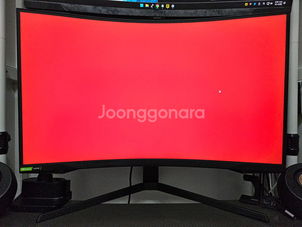 삼성 32인치 게이밍 모니터 240Hz 커브드 + 박스ㅇ--1