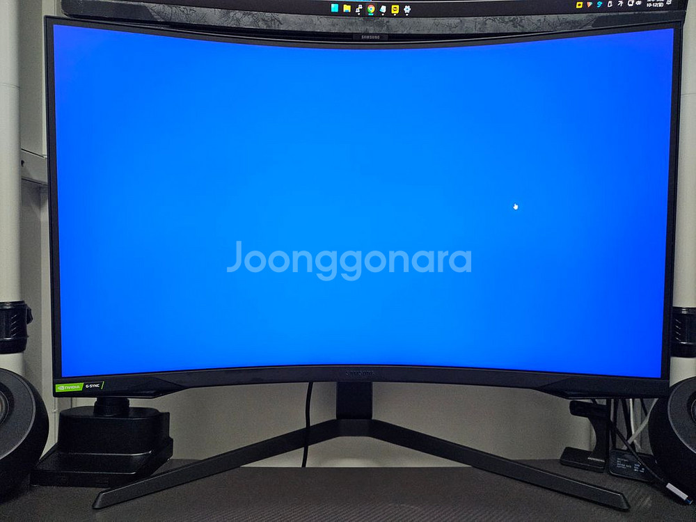 삼성 32인치 게이밍 모니터 240Hz 커브드 + 박스ㅇ--2