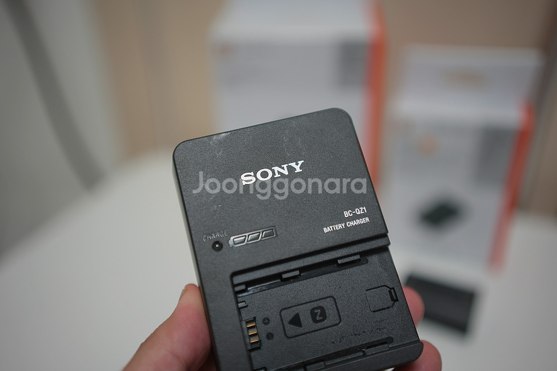 소니 NP-FZ100 배터리, BC-QZ1 충전기--1