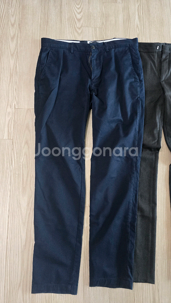 남성 정장 바지 4벌 세트--1