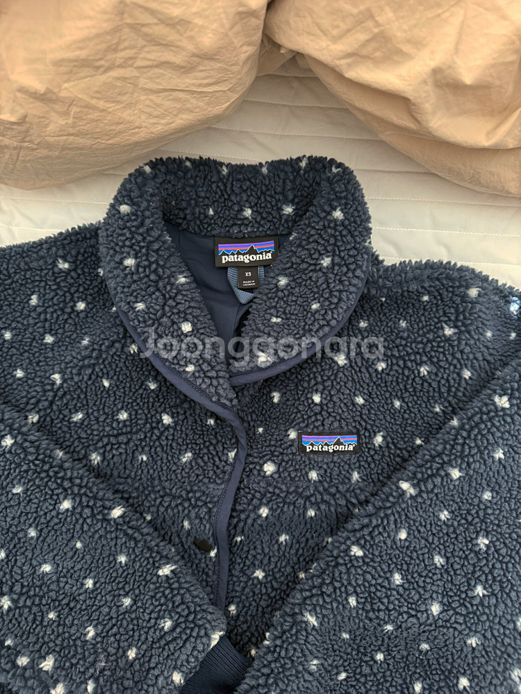 파타고니아 레트로x 도트 후리스--1