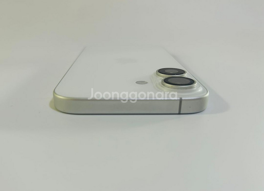 아이폰16 화이트 256GB 특S급 중고폰공기계--3