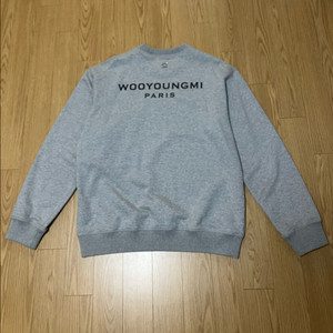 타임특가 우영미 백로고 스웻셔츠 그레이 M(48)