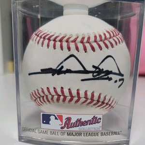 메이저리그 공인구 추신수 싸인볼 사인볼