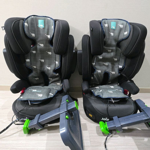 조이 주니어 카시트+폴레드 쿨시트+니가드 발받침 일괄