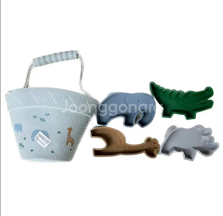 [새제품] 실리콘 모래 놀이 세트 / 아기 목욕 장난감--1