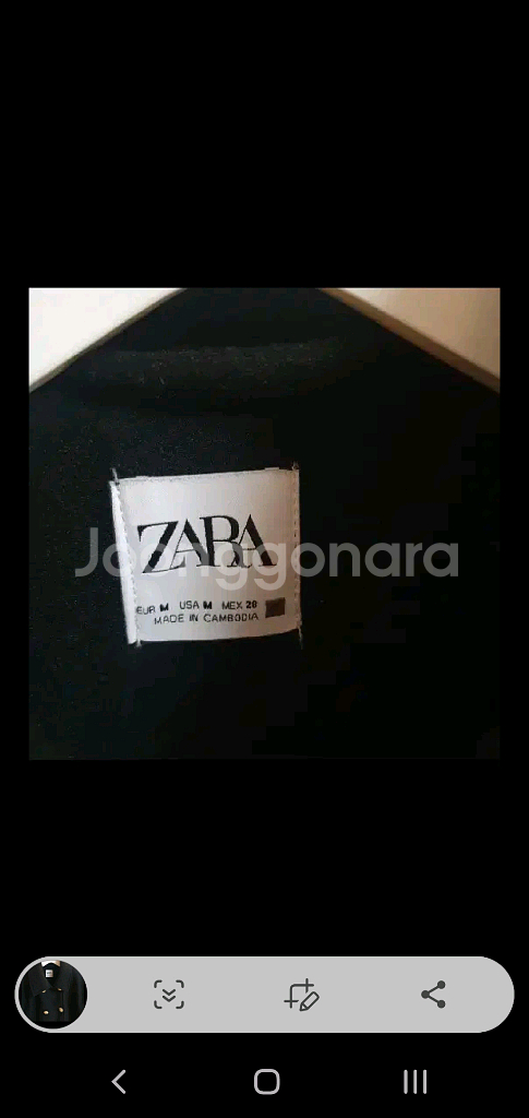 자라 자켓 반코트/55-66--2