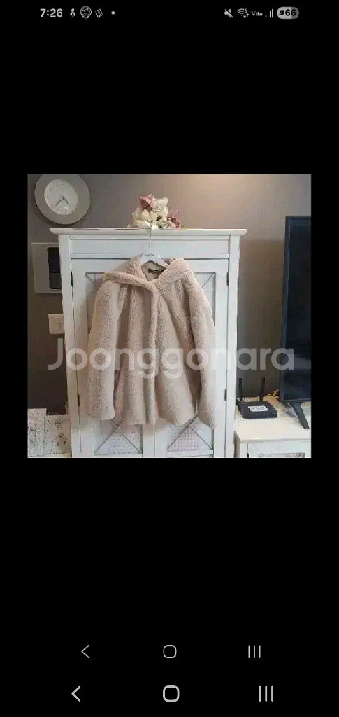 자라 퍼코트 후드코트/55-66--0