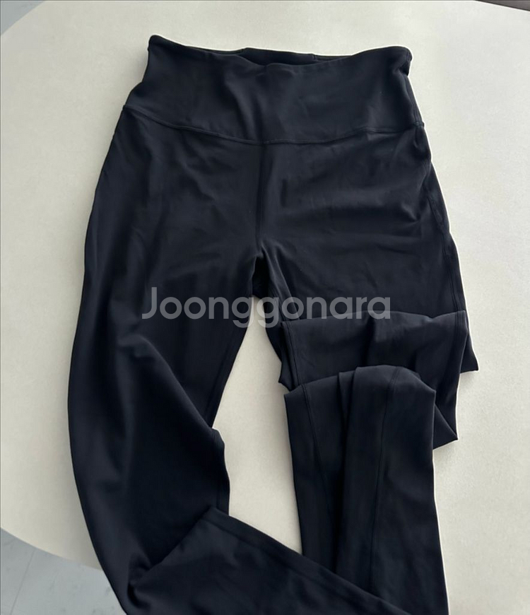 룰루레몬 하이라이즈 플레어 팬츠 부츠컷레깅스--2