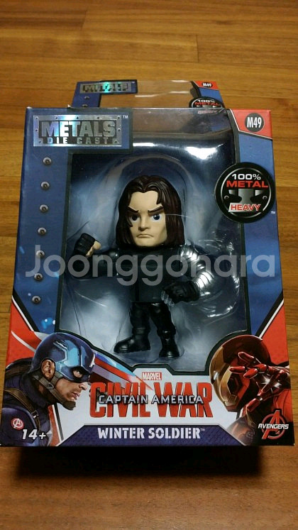 어벤져스 버키메탈 다이캐스트 피규어--0