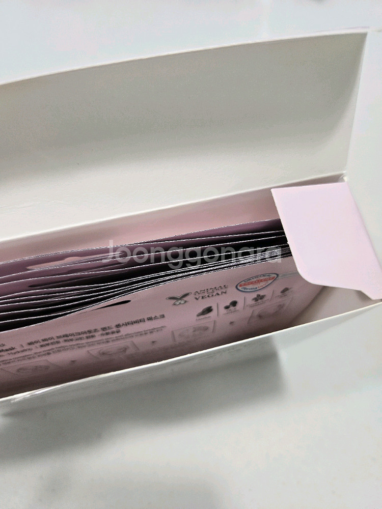 새상품) 백앹원 마스크팩 10매--1