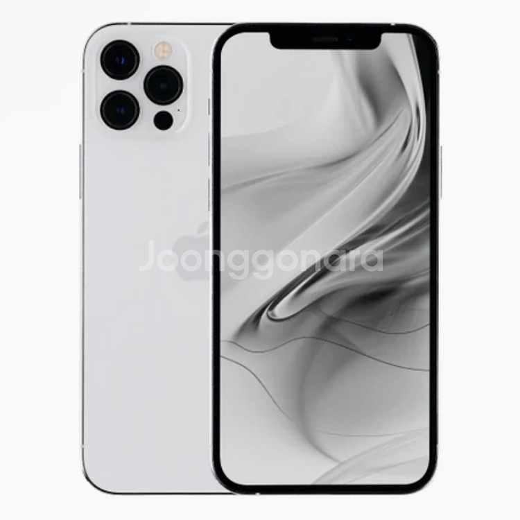 아이폰12프로맥스 화이트 256기가 (S급)--0