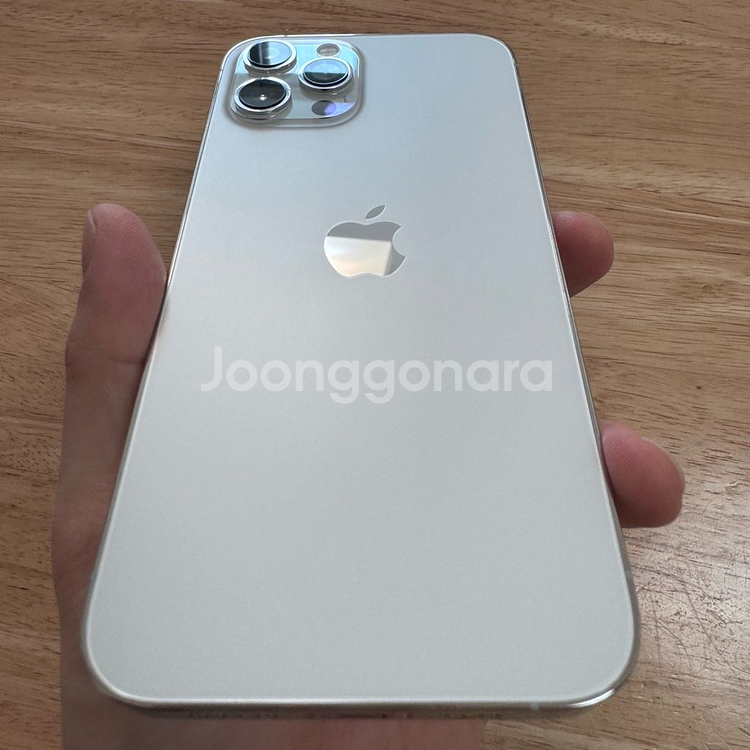 아이폰12프로맥스 화이트 256기가 (S급)--4