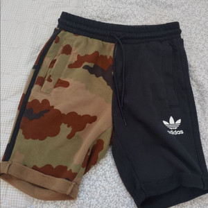 아디다스 산다라박 반바지_H&M 원피스_스웨이드 치마