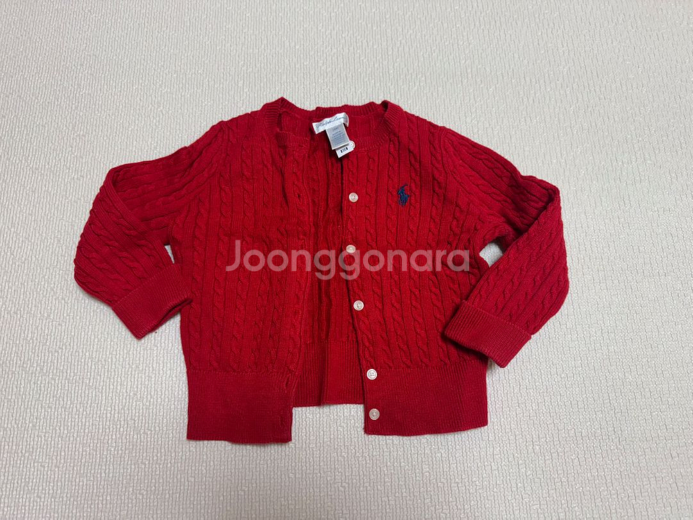 폴로 랄프로렌 아동 가디건 24M--0
