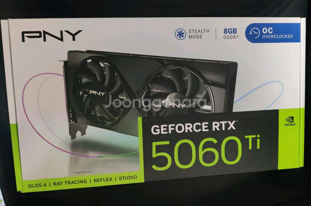 [미개봉] PNY RTX 5060TI 팝니다(제이씨현)--0