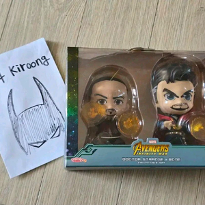 핫토이 코스베이비 닥터스트레인지, 웡 세트 어벤져스 : 인피니티워 (미개봉)