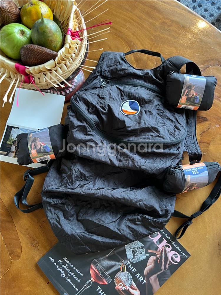 [새제품] 티켓투더문 미니 백팩 15L 블랙--0