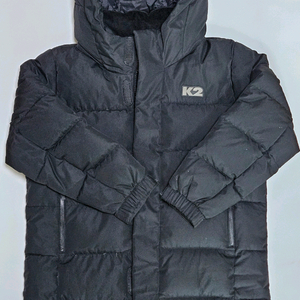 K2 아동 롱패딩 120 블랙 (구스)