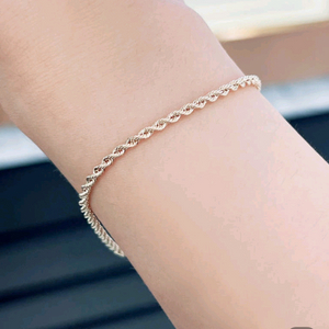 로이드 14k 골드 로프 체인 팔찌