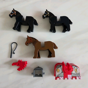 레고 올드 말 3종외