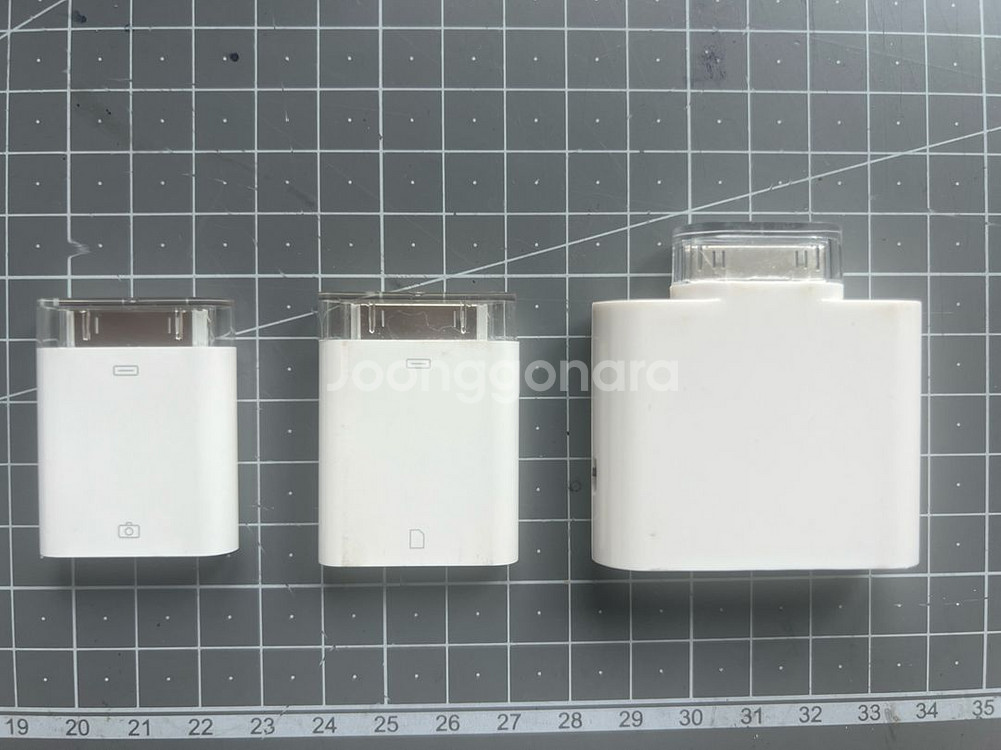 애플 30핀 어댑터, 젠더 3종--0