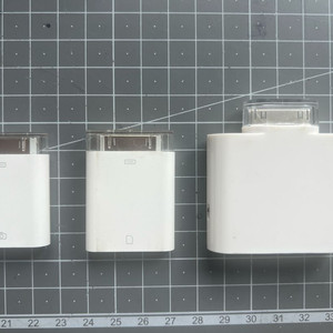 애플 30핀 어댑터, 젠더 3종