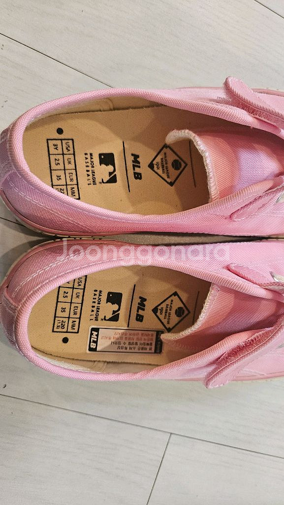 MLB 여아 운동화 220 새상품--2